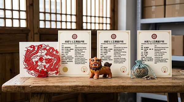 U.S. Customs updates import regulations for intangible cultural heritage handicrafts: a bilingual Chinese-English provenance declaration is required