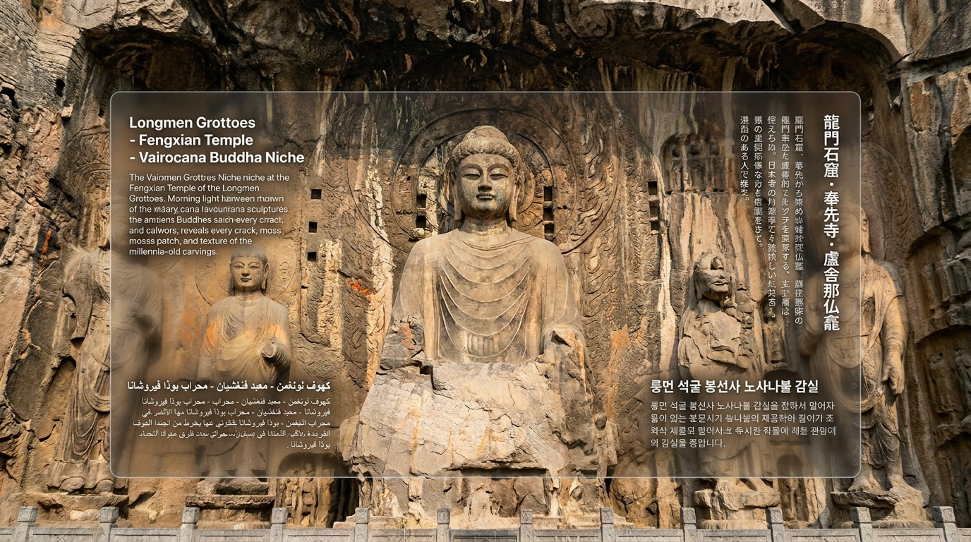 Longmen Grottoes AR Guide Goes Multilingual, Accelerating the Global Expansion of Cultural IP Longmen Grottoes AR Guide Goes Multilingual, Accelerating the Global Expansion of Cultural IP