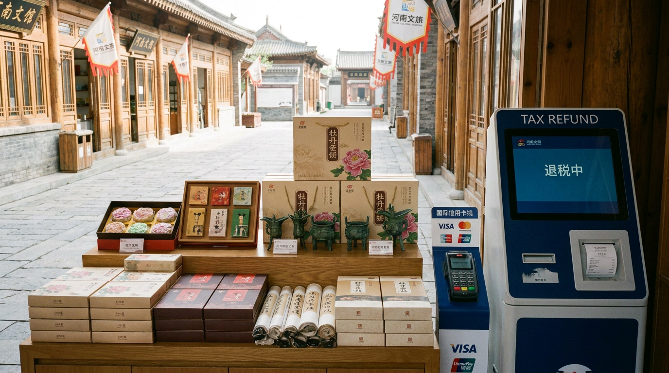 127 cultural tourism merchants in Henan connected to the one-click tax refund platform