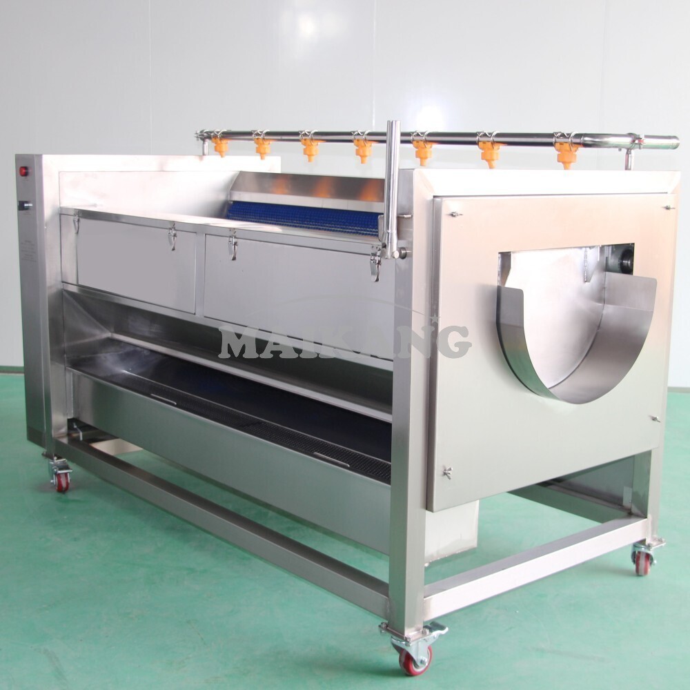 Brush Peeling and Washing Machine