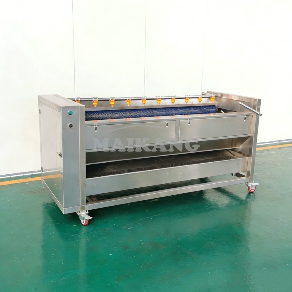 Brush Peeling and Washing Machine