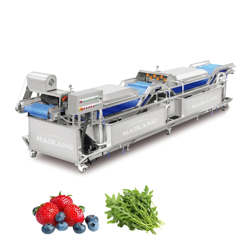 Non-destructive Vegetable Spray Washer