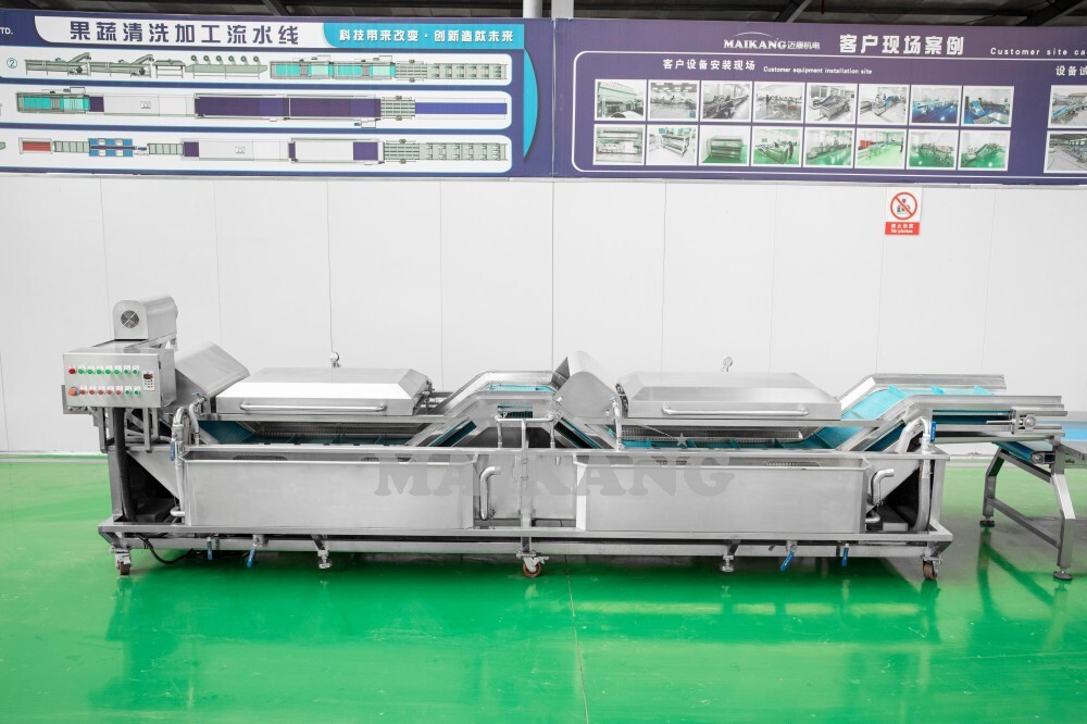 Non-destructive Vegetable Spray Washer