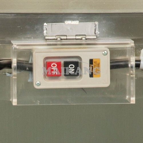 Julienne cutting machine's switch