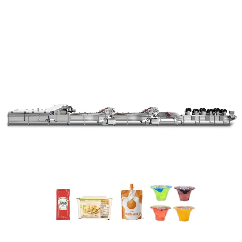 Pasteurization Cooling and Drying Line