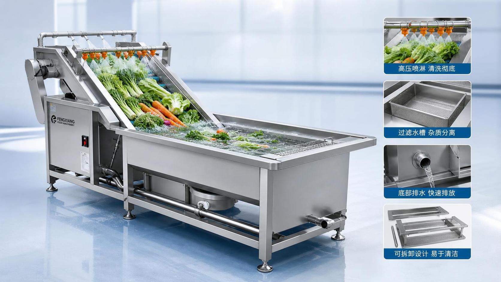 What to Check Before Buying a Vegetable Spray Washer for Small Processing Plants