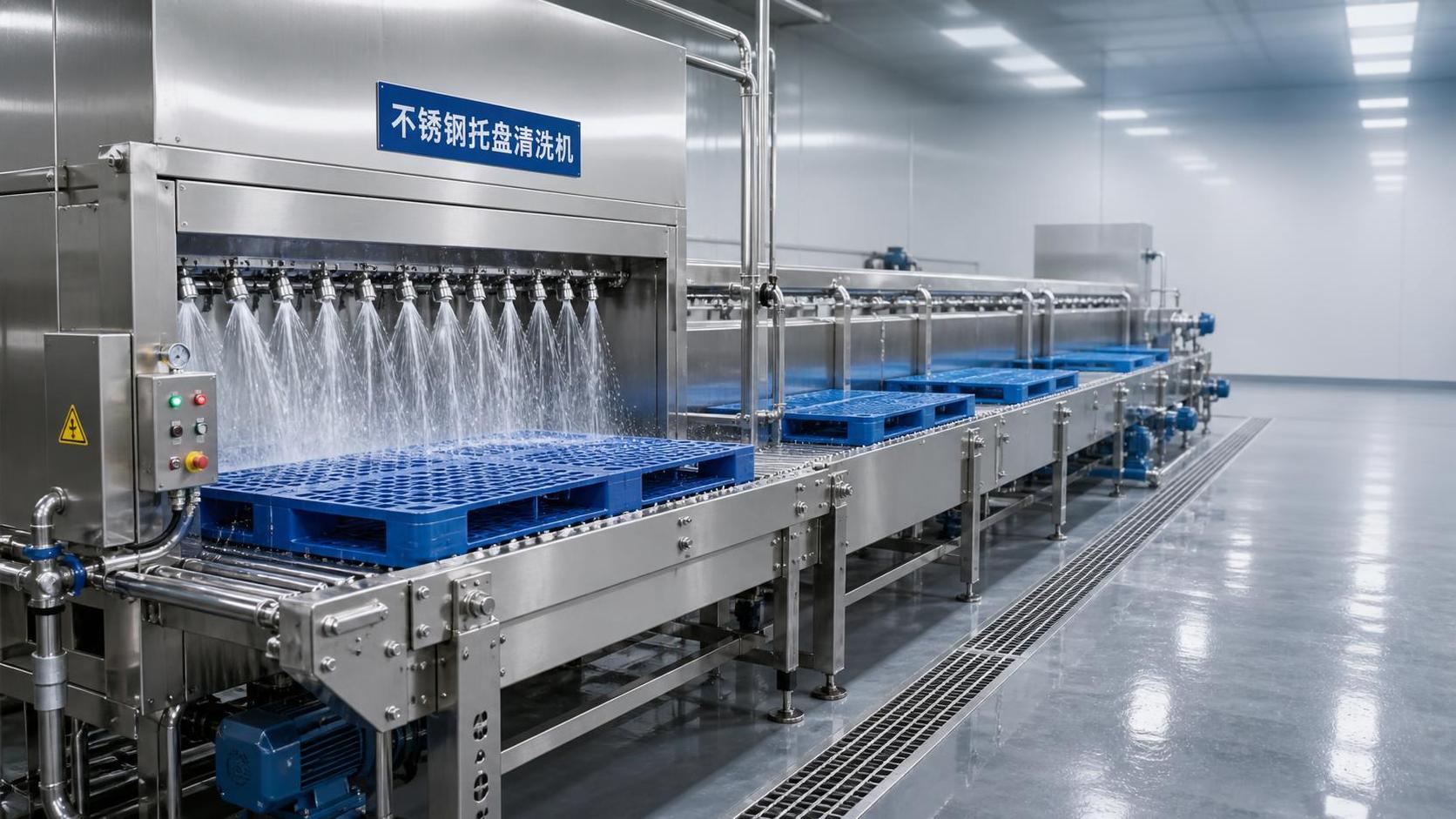 How Pallet Washer Spray Pressure and Conveyor Speed Affect Cleaning Results