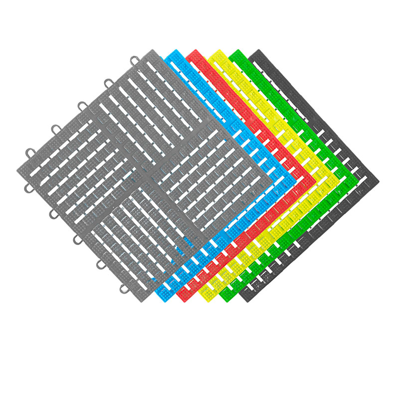 Four-grid anti-slip mat