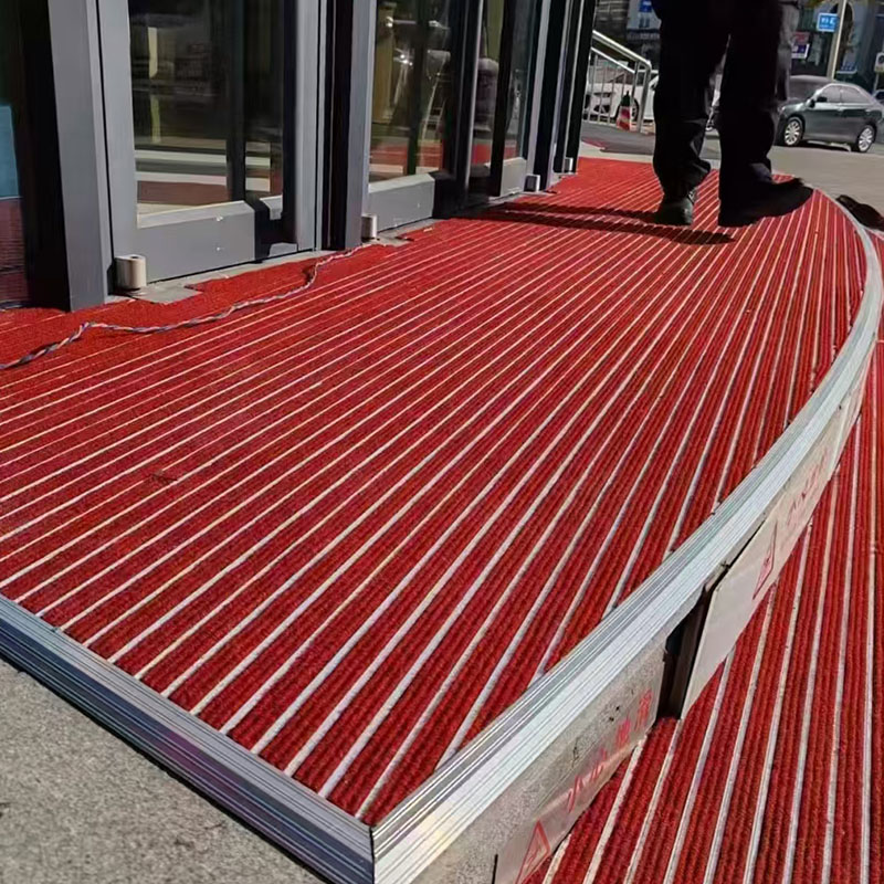 Flat-laid aluminum alloy