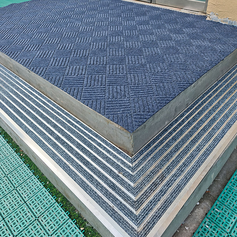 Flat-laid aluminum alloy