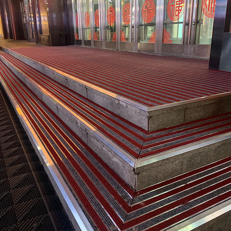 Flat-laid aluminum alloy