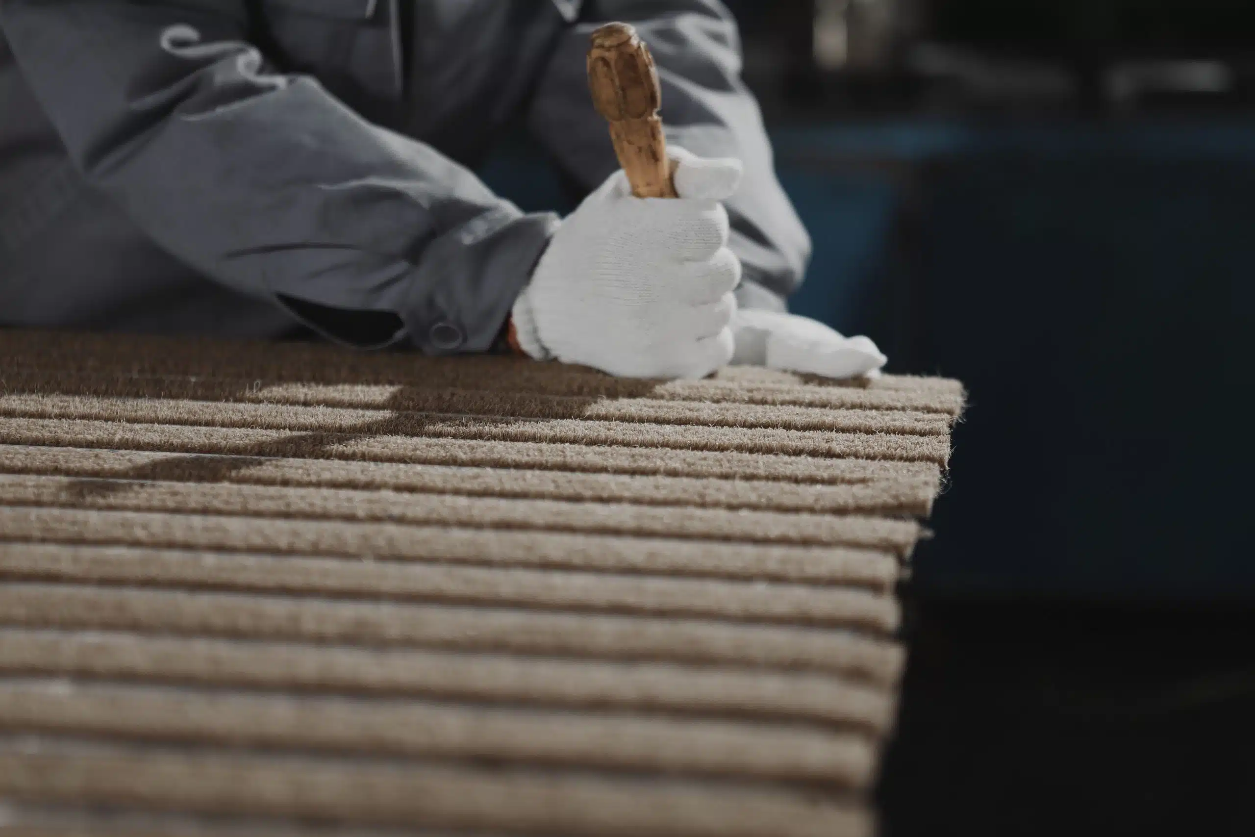 What are the advantages of textile material carpet floor MATS