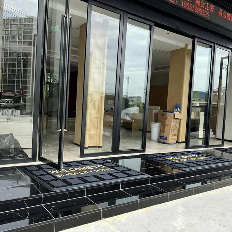 Customized logo for M9300 floor mat