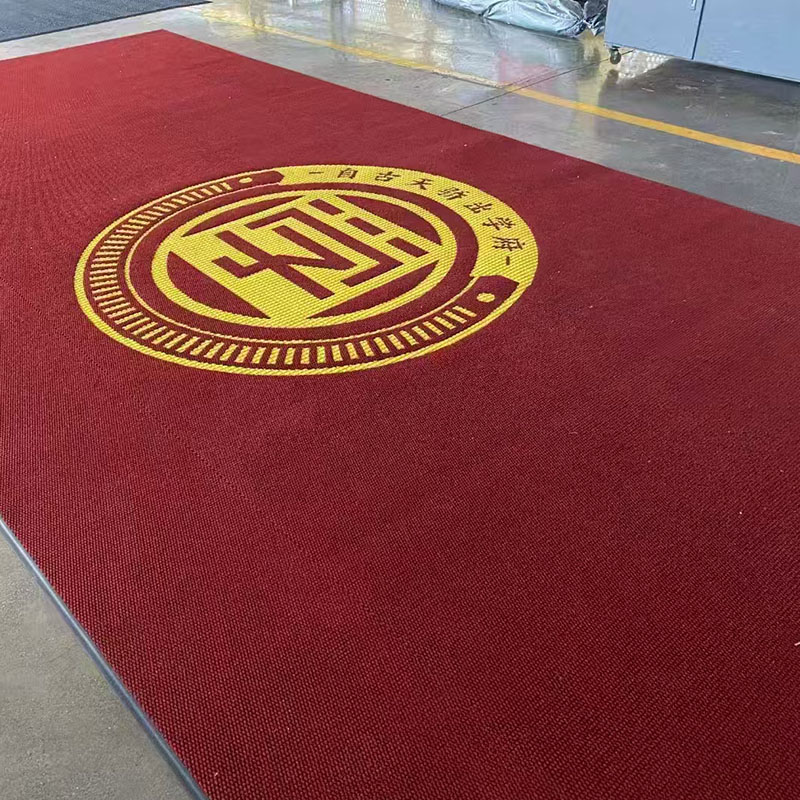 Customized carpet logo