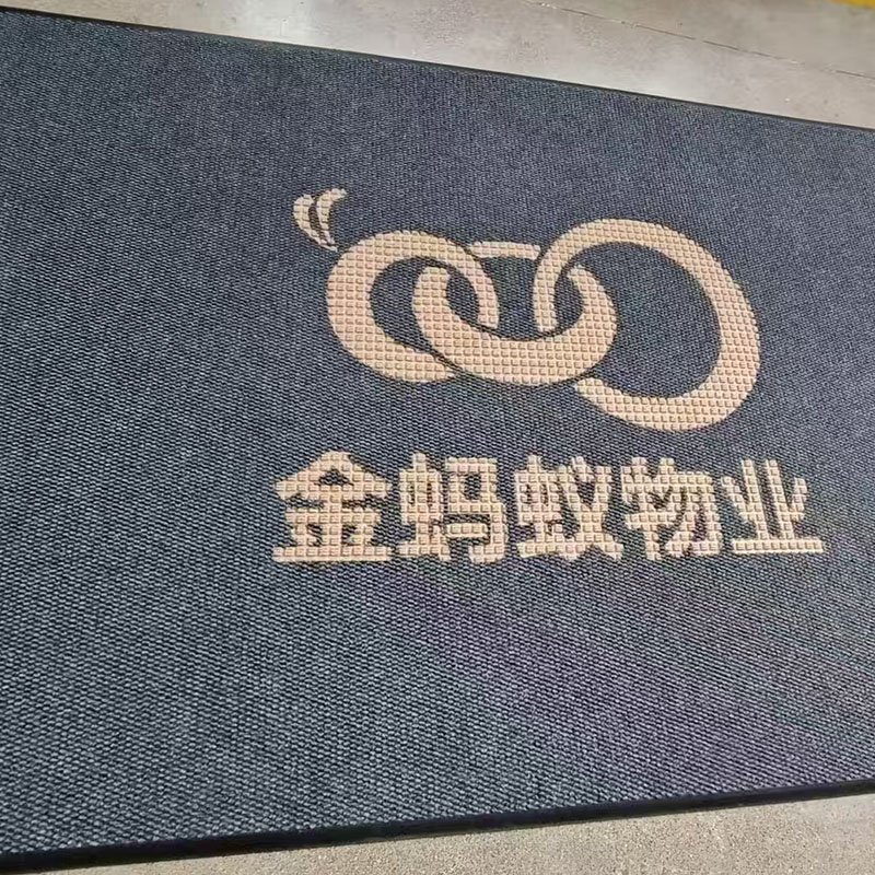 Customized carpet logo