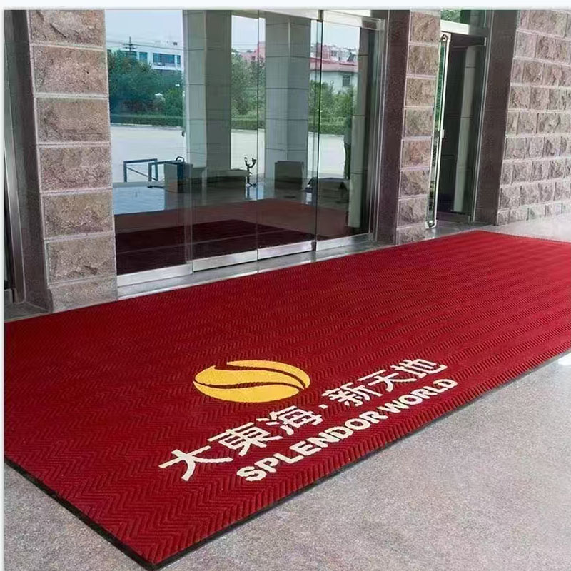 Customized carpet logo