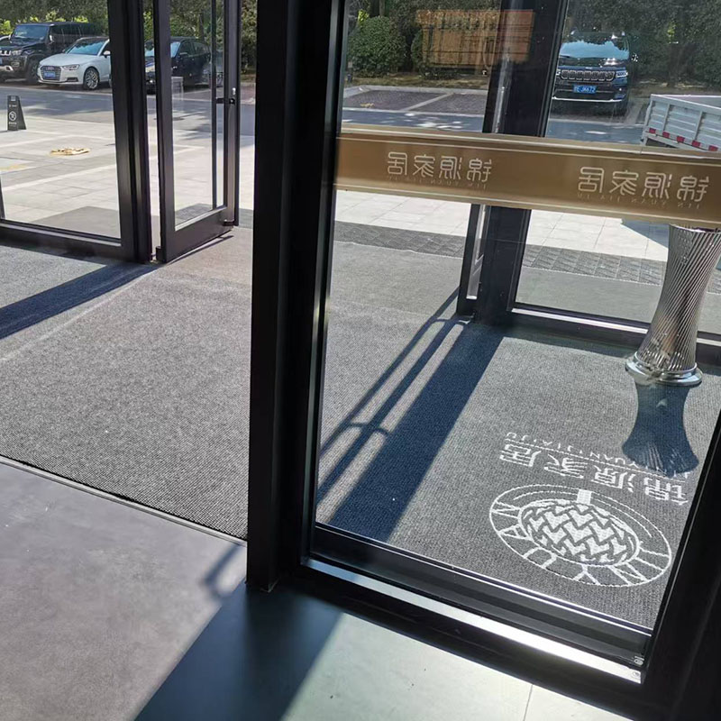 Customized carpet logo