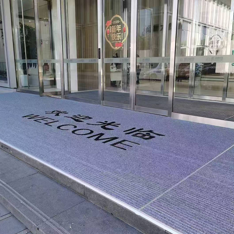 Customized logo for aluminum alloy floor MATS