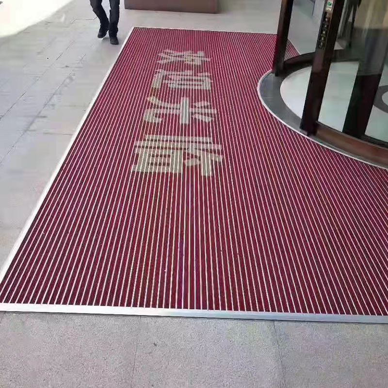 Customized logo for aluminum alloy floor MATS