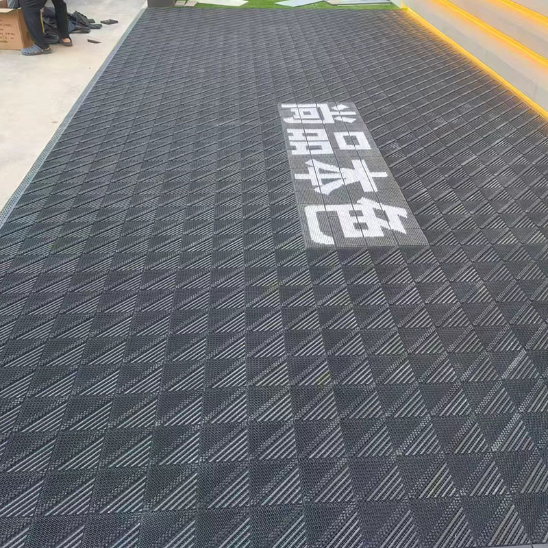 Customized logo for three-in-one floor MATS