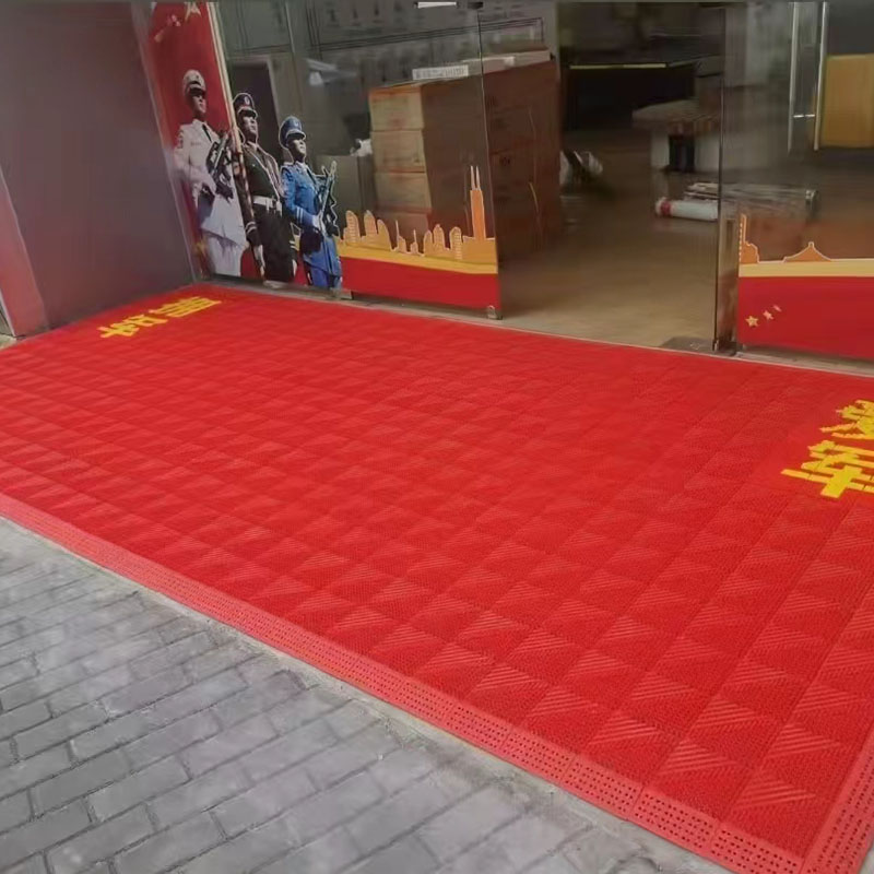 Customized logo for three-in-one floor MATS