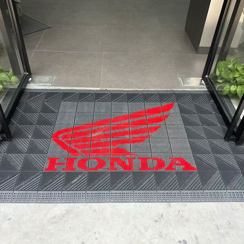 Customized logo for three-in-one floor MATS