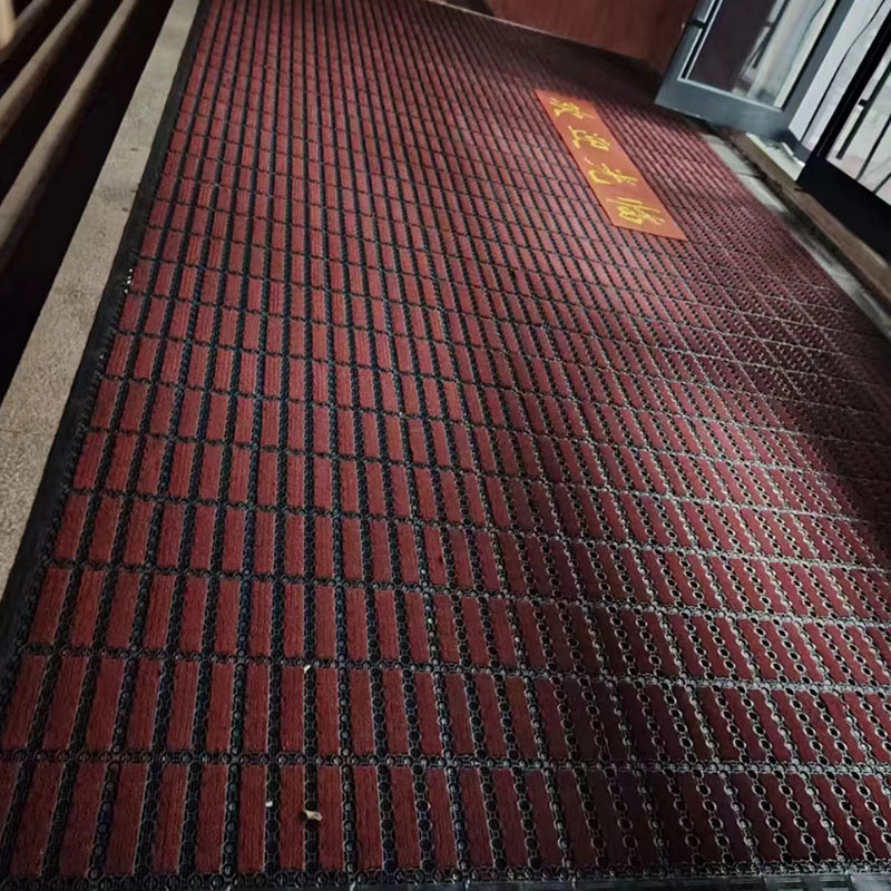 Customized logo for three carpet floor MATS