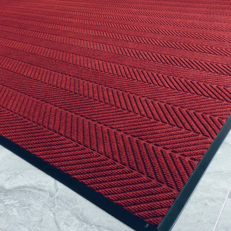 Tire-patterned carpet
