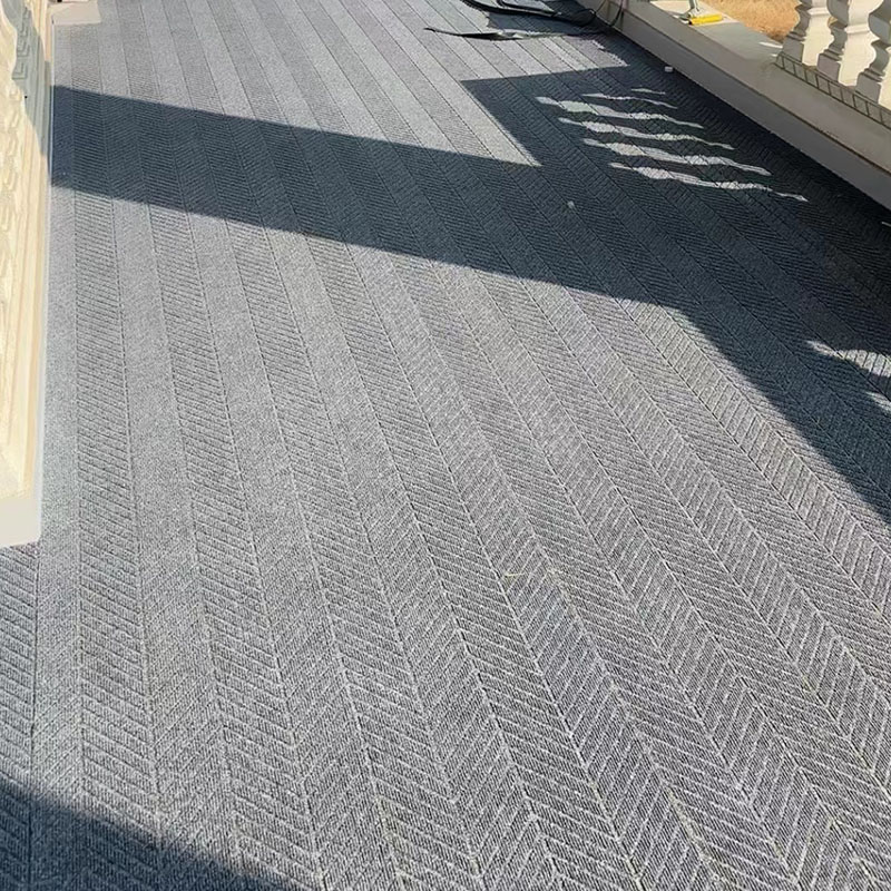 Tire-patterned carpet