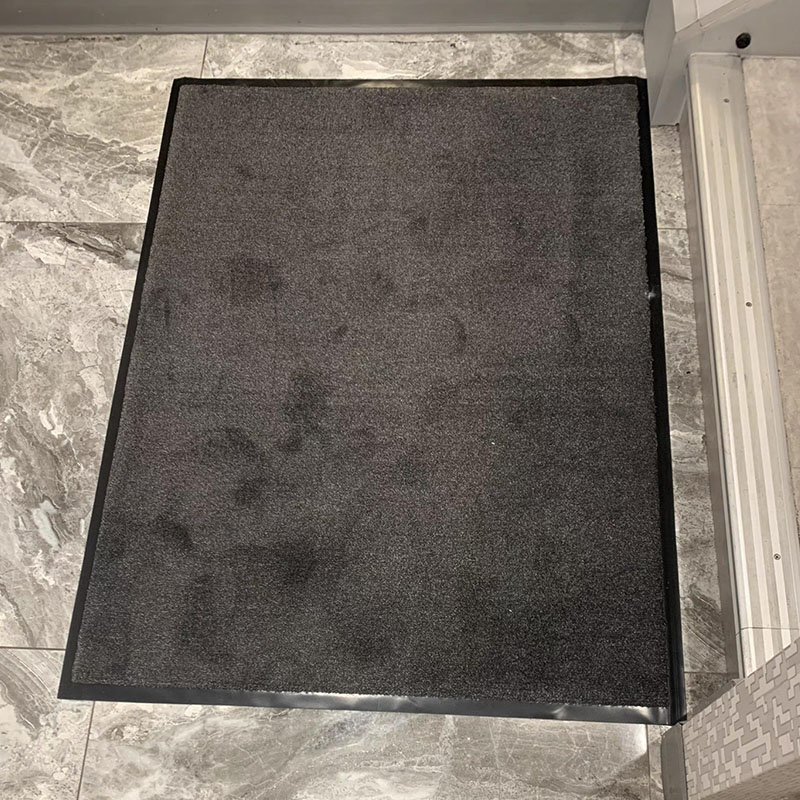 Plush absorbent carpet