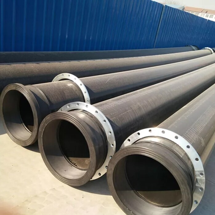 HDPE plastic dredging pipe