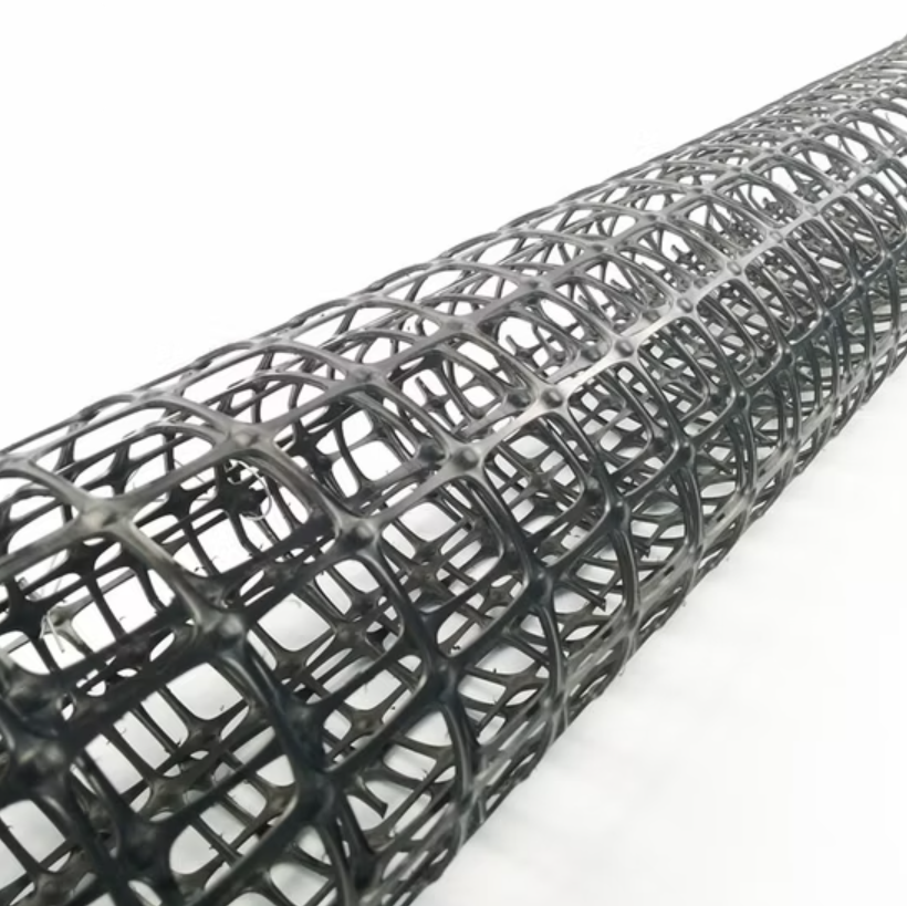 Biaxial plastic geogrid
