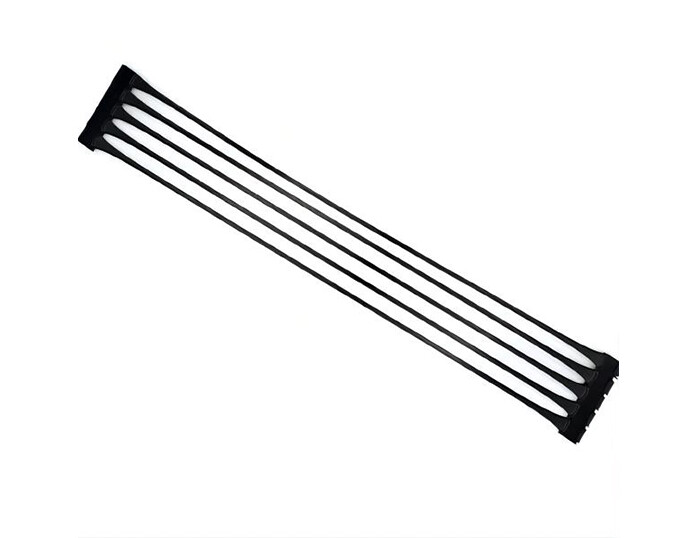 Uniaxial plastic geogrid