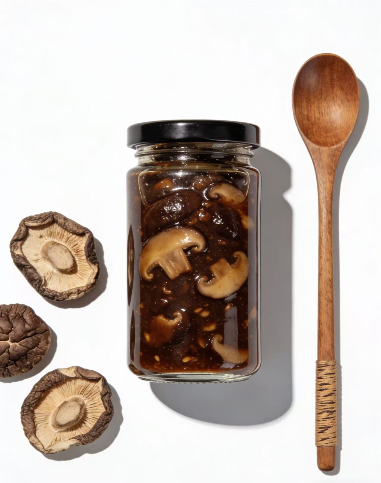 Pilz-Reis-Sauce