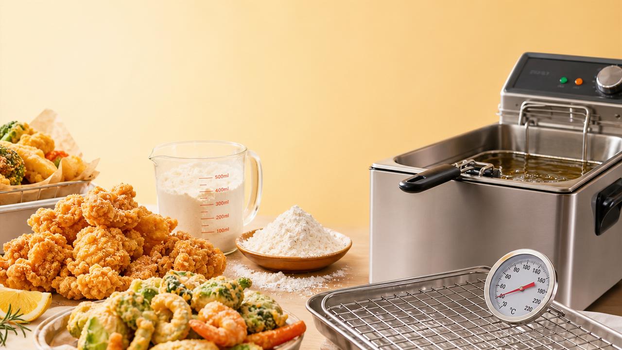 Häufige Fehler mit Knusperpulver beim Frittieren