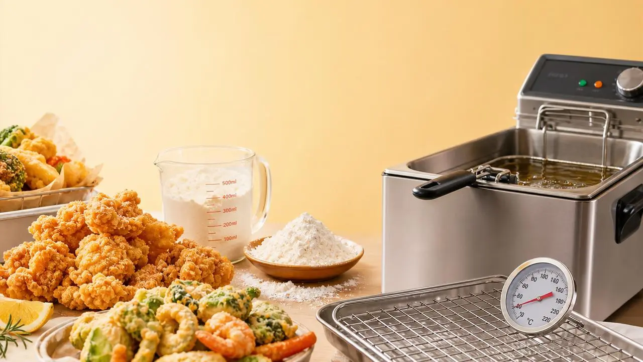 Häufige Fehler mit Knusperpulver beim Frittieren