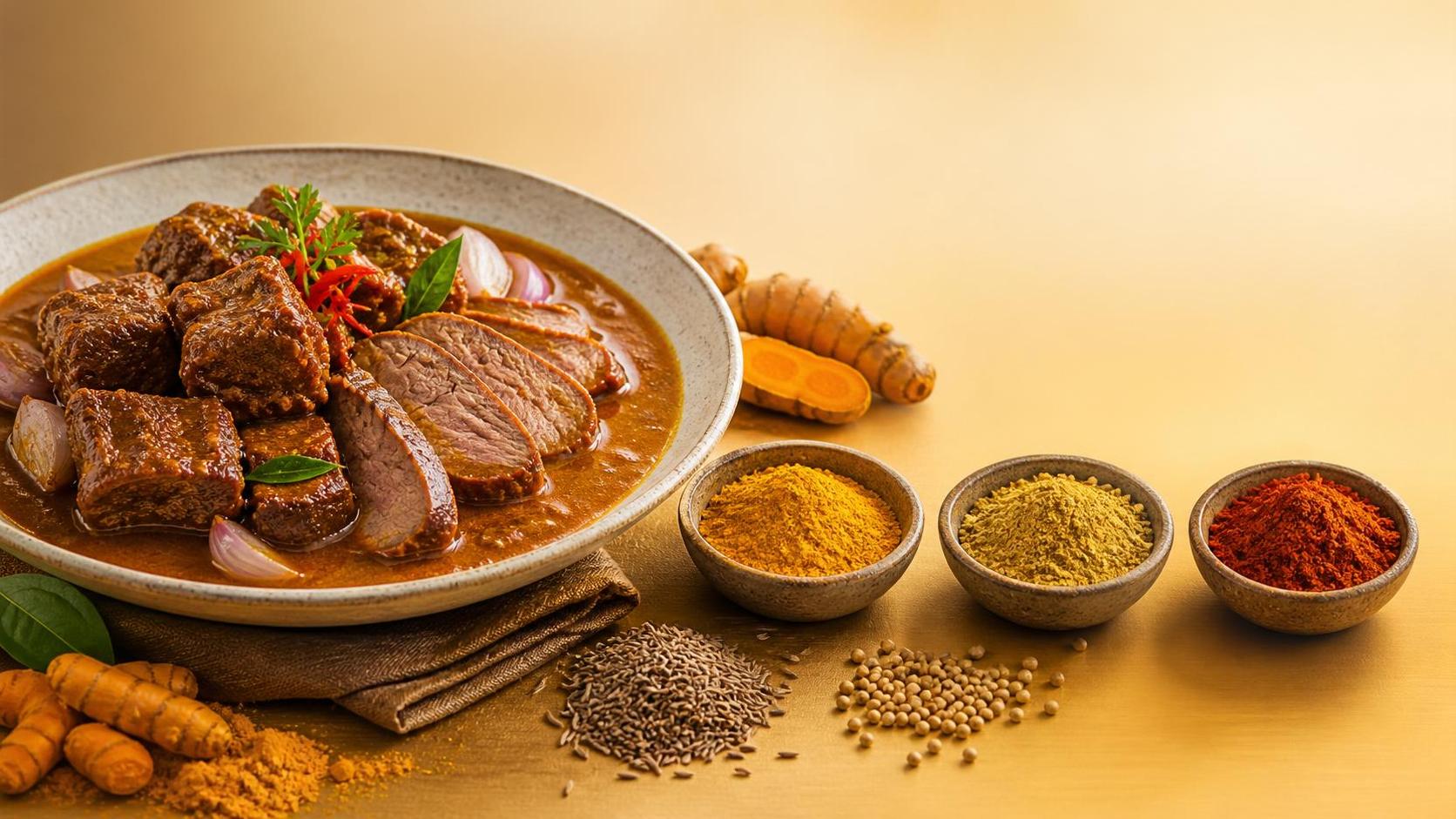 So wählen Sie Currypulver für Rindfleisch anhand der Schärfe und des Geschmacksprofils aus
