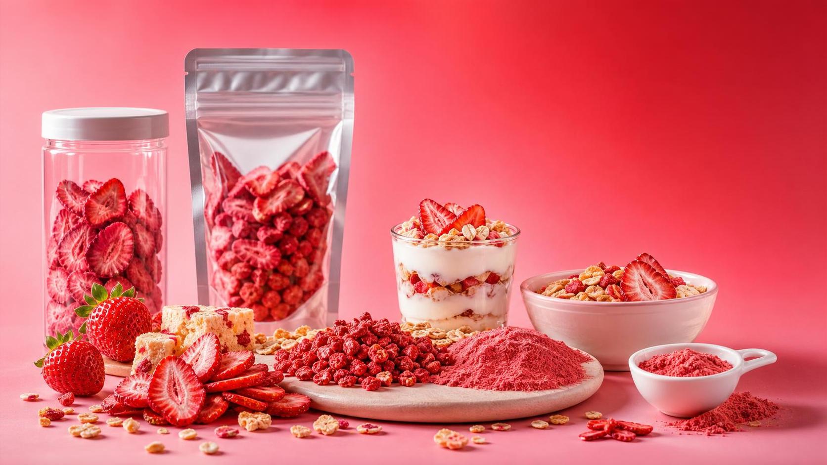 Dehydrated Strawberries Explained: Uses, Moisture Levels, and Storage Basics