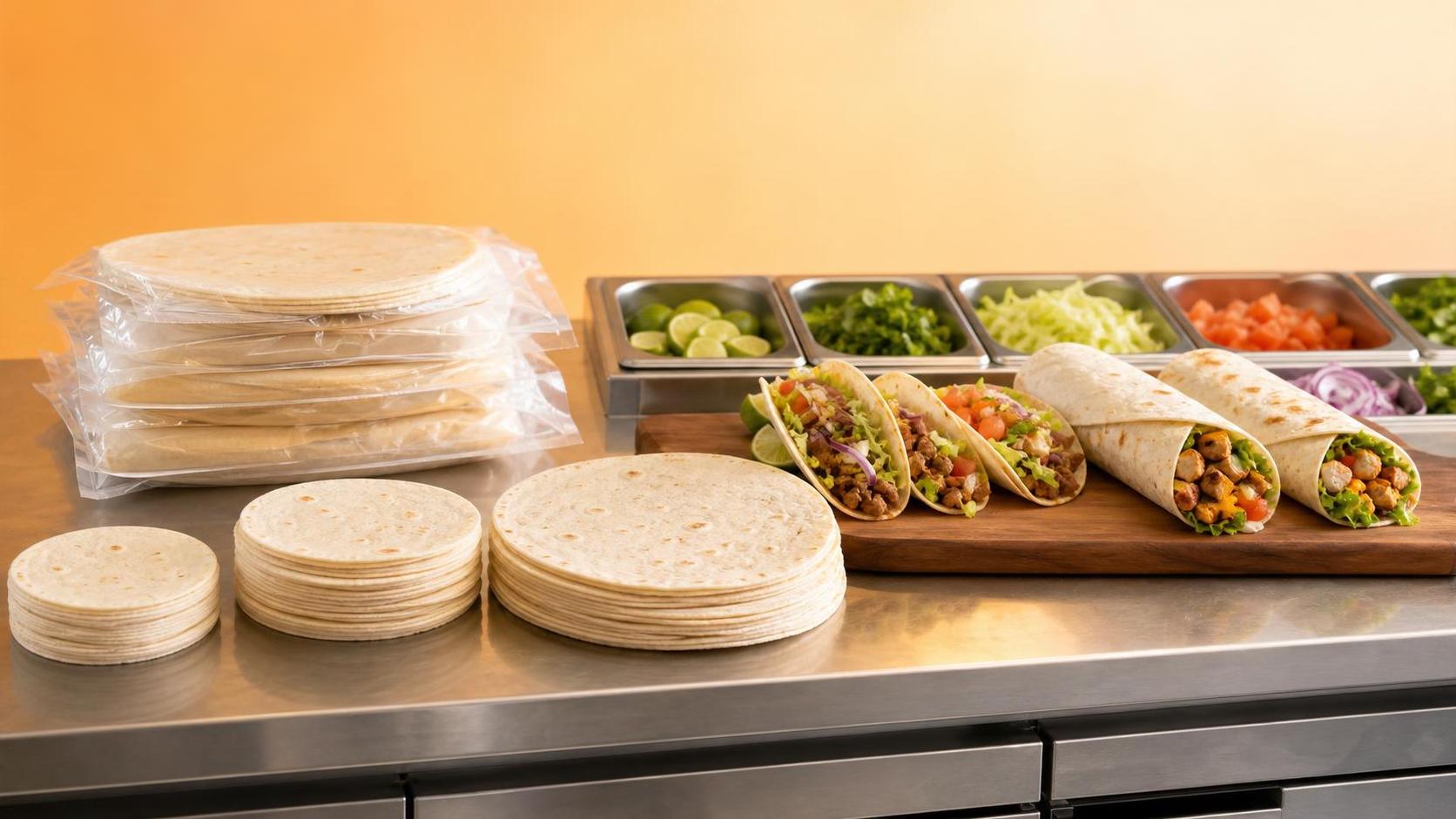 How to Choose Mexican Tortilla for Party Catering: Size, Shelf Life, and Service Speed