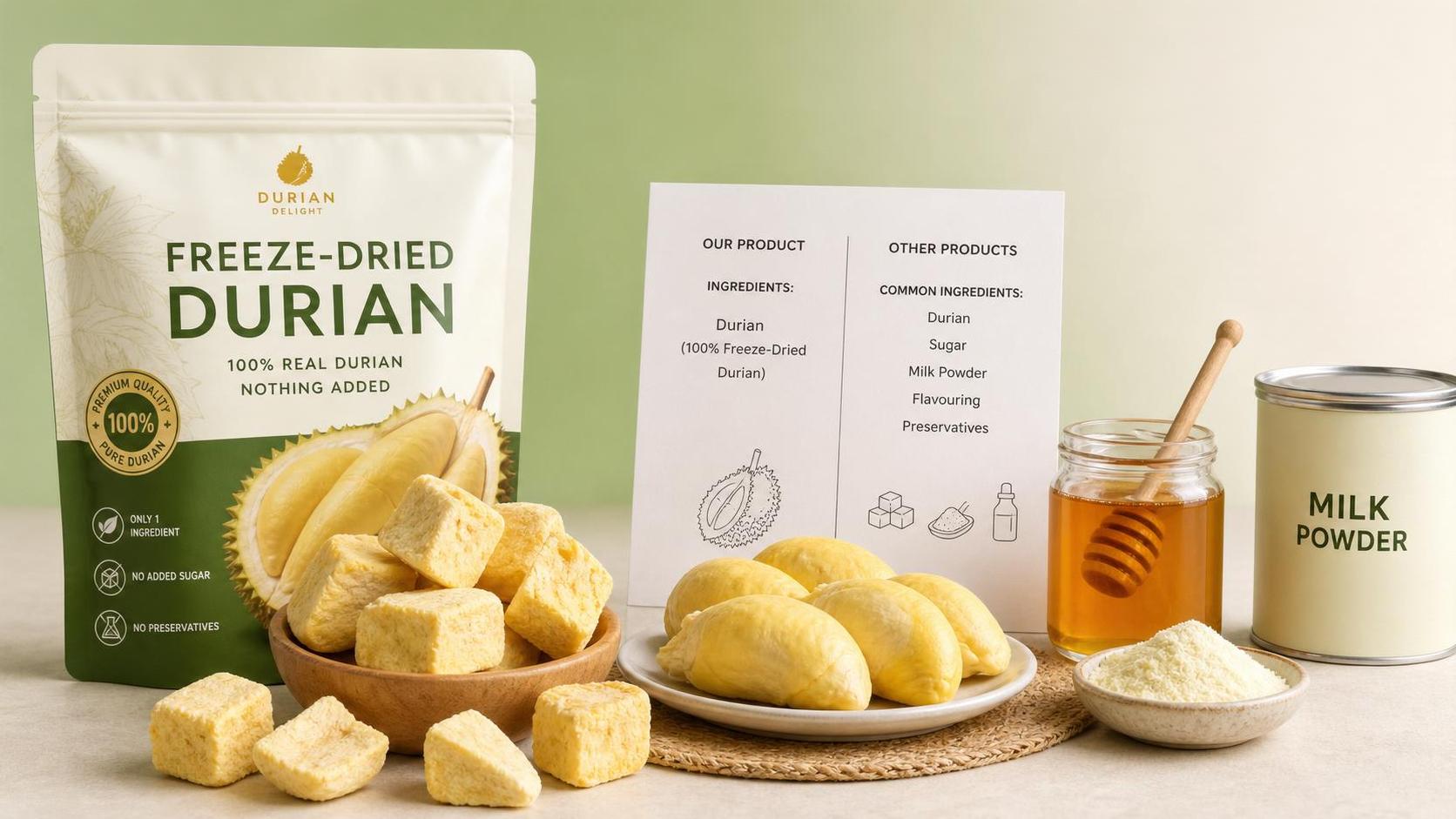 Is Freeze-Dried Durian Suitable for Vegans? Ingredients and Processing Explained