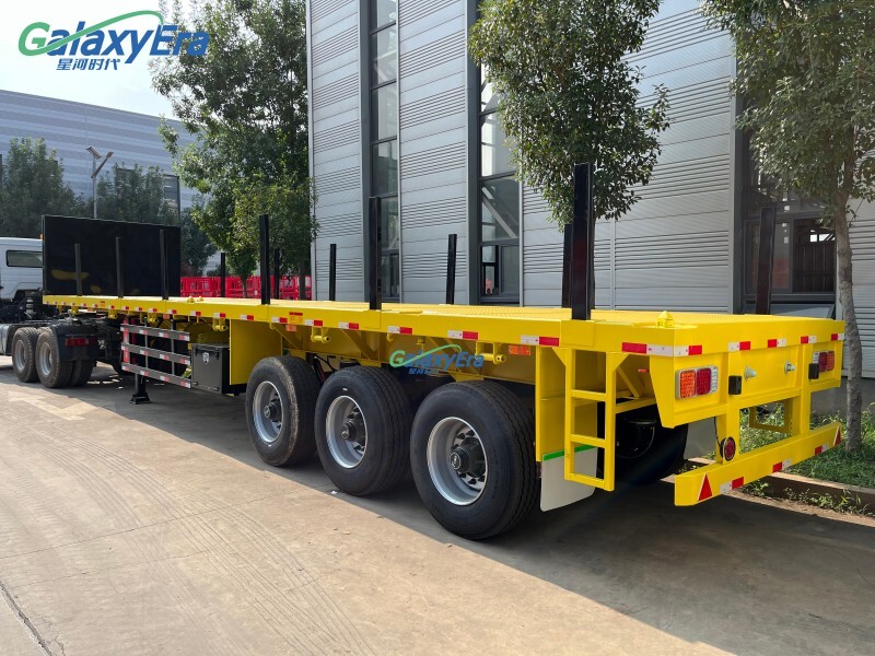 Flated Semi Trailer 