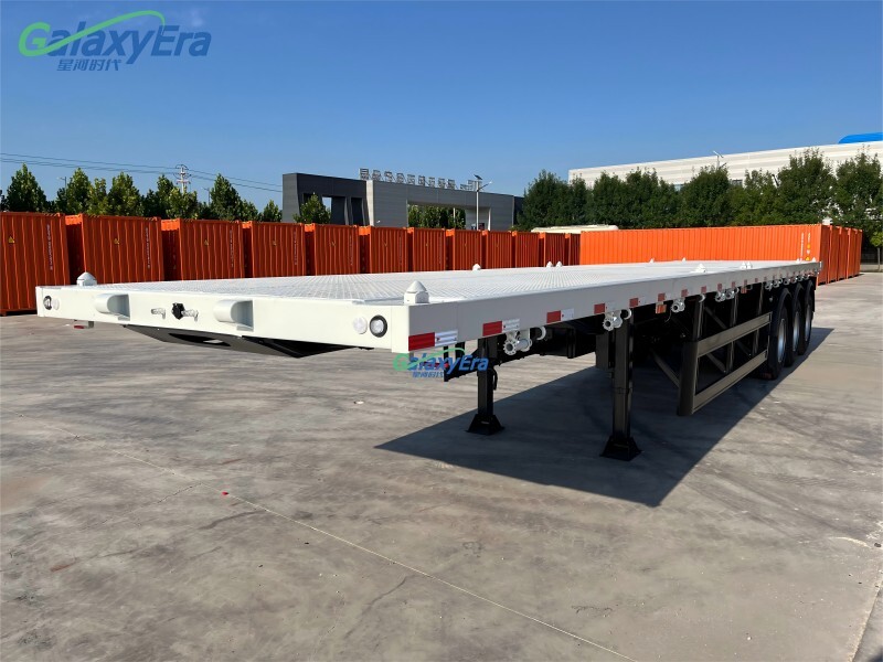Flatbed Truck Trailer  For Sale