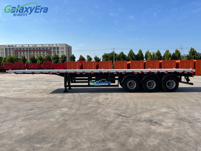 Flatbed Truck Trailer  For Sale