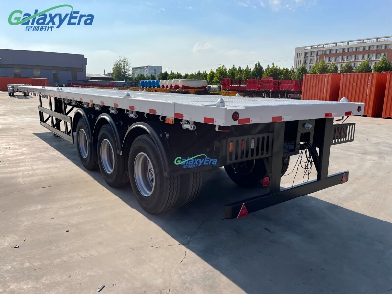 Flatbed Truck Trailer  For Sale