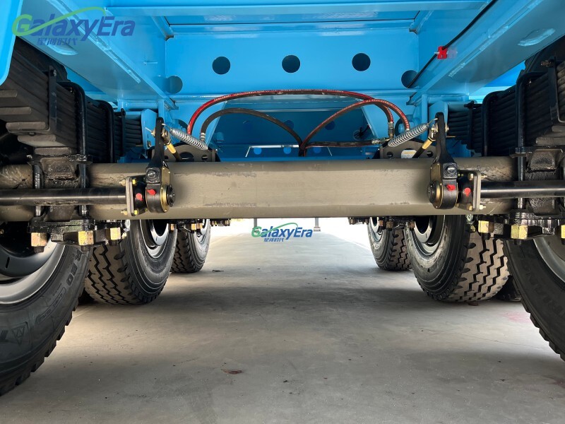 120 Tons Carrier Low Bed Truck Trailer