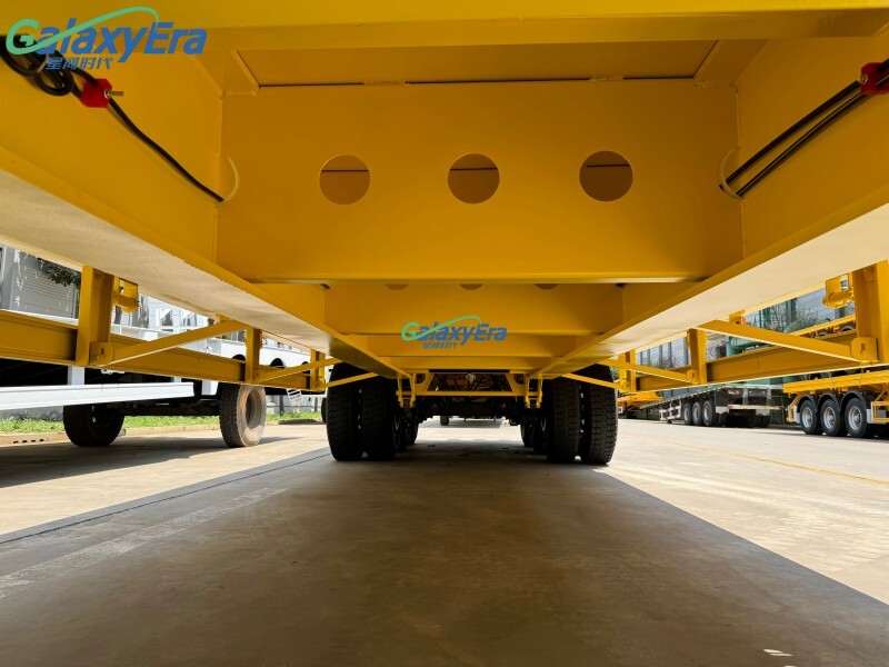 80 Ton Low Bed Truck Trailer