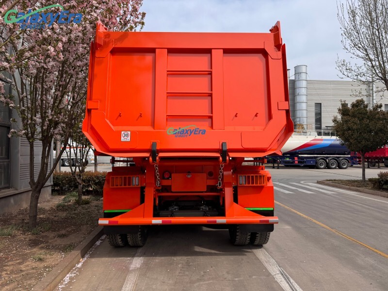 35Cbm 4 Axle Semi Tipper Trailer