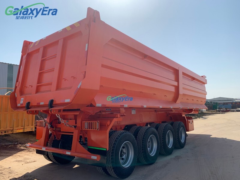 35Cbm 4 Axle Semi Tipper Trailer