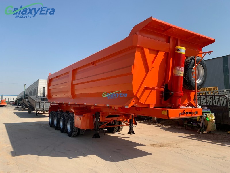 35Cbm 4 Axle Semi Tipper Trailer
