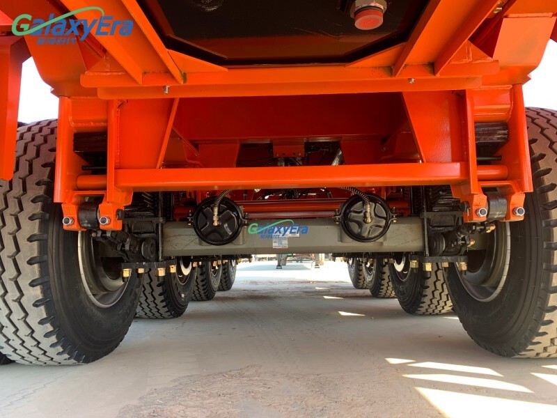 35Cbm 4 Axle Semi Tipper Trailer